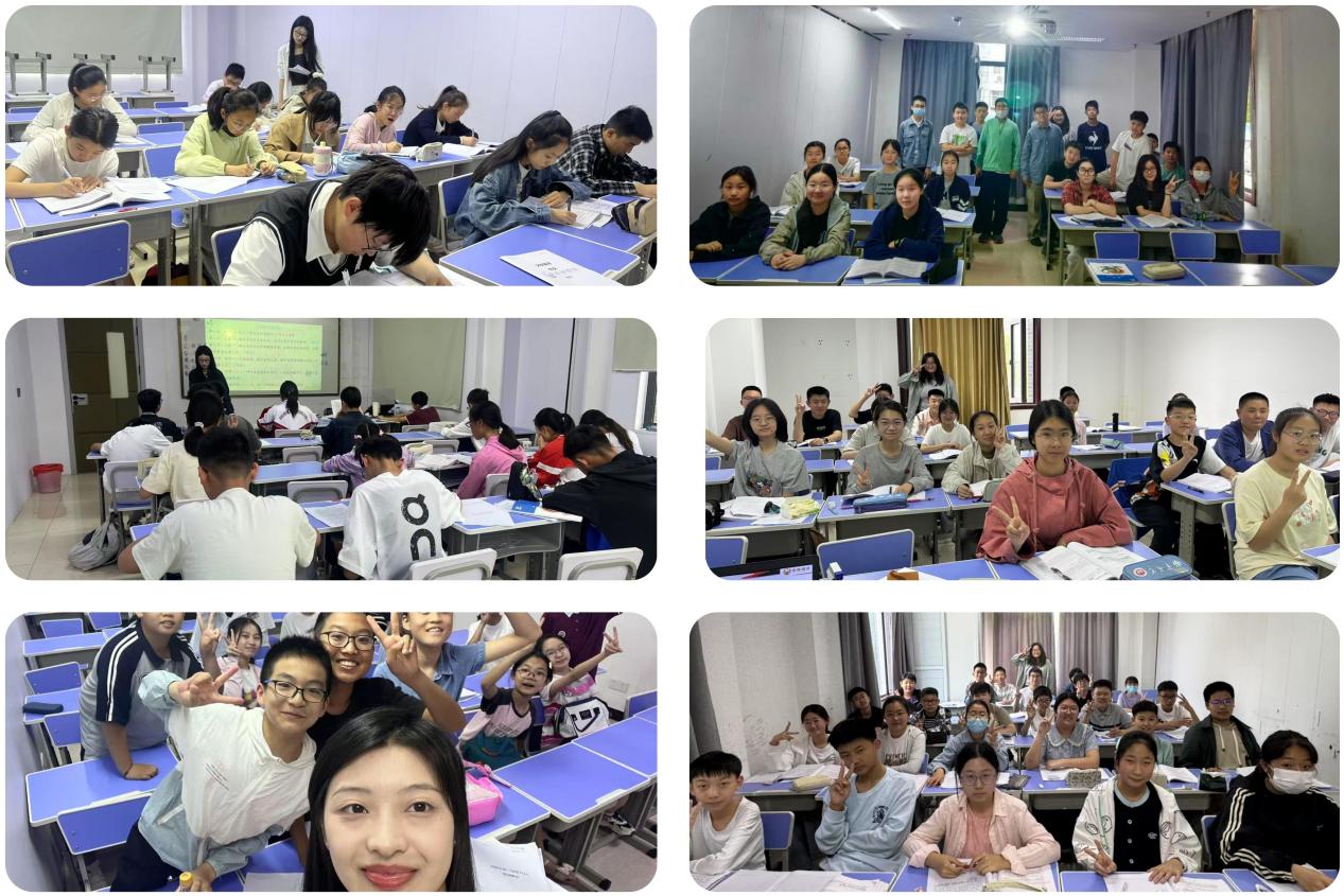 橙黄橘绿研学课堂实拍:多班级教学场景与学员风采展示